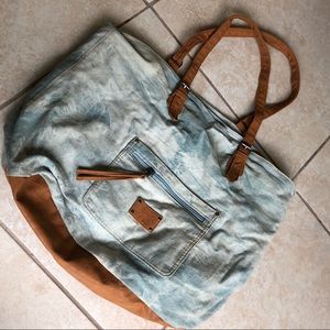 Billabong Chambray Tote